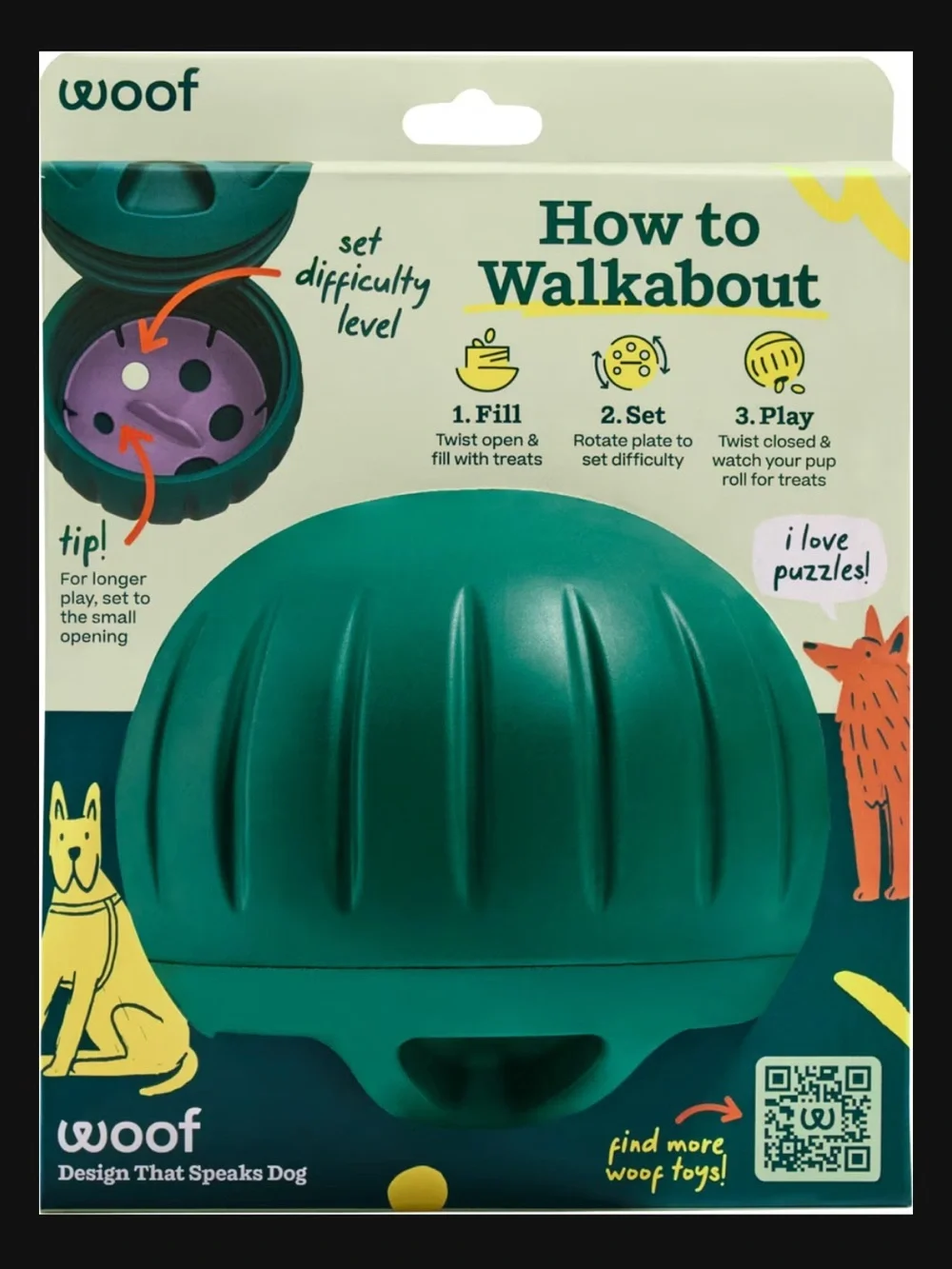 Woof Walkabout Interactive Dog Toy